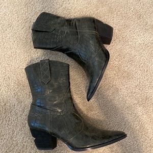 Matisse coconut snake western bootie